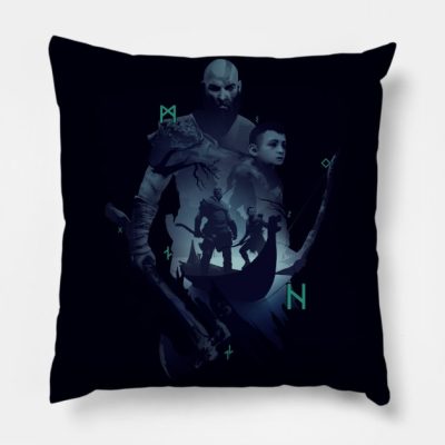 God Of War Throw Pillow Official God Of War Merch