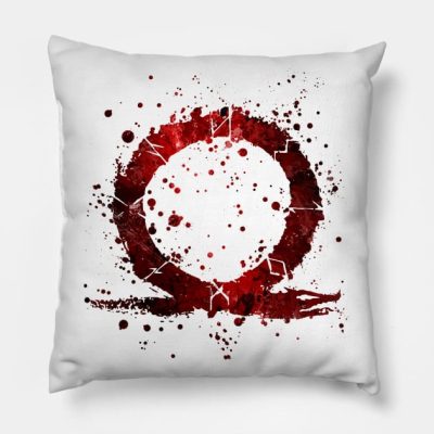 God Of War Colored Throw Pillow Official God Of War Merch