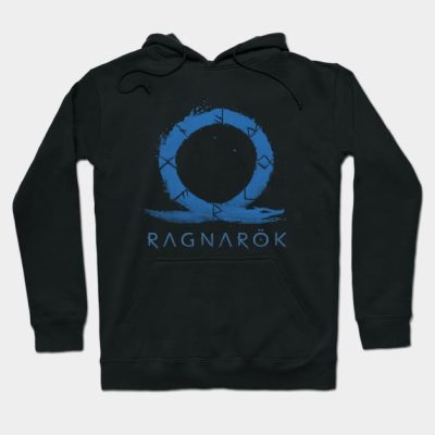 God Of War Ragnarok Blue Hoodie Official God Of War Merch