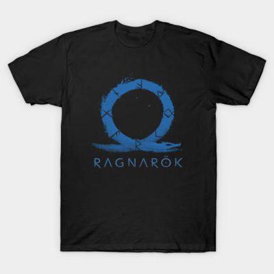 God Of War Ragnarok Blue T-Shirt Official God Of War Merch