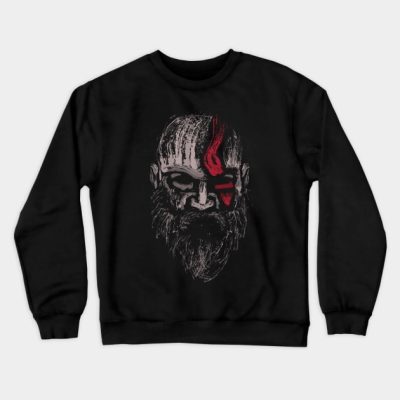 God Of War Kratos Crewneck Sweatshirt Official God Of War Merch