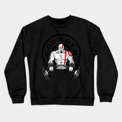 Gods Gym Crewneck Sweatshirt Official God Of War Merch