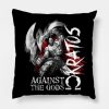 Kratos Throw Pillow Official God Of War Merch