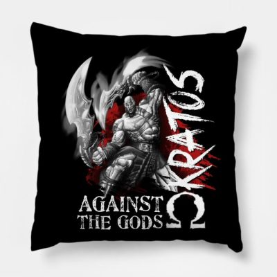 Kratos Throw Pillow Official God Of War Merch