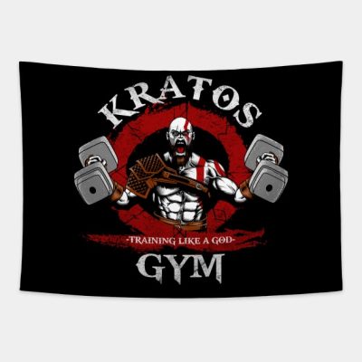 Kratos Gym Tapestry Official God Of War Merch