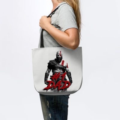 God Of War Kratos Number 1 Dad Tote Official God Of War Merch