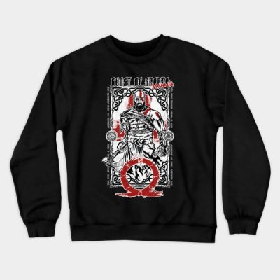 Ghost Of Valhalla Crewneck Sweatshirt Official God Of War Merch