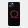 God Of War Ps4 Omega Symbol Phone Case Official God Of War Merch