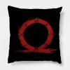 God Of War Ps4 Omega Symbol Throw Pillow Official God Of War Merch