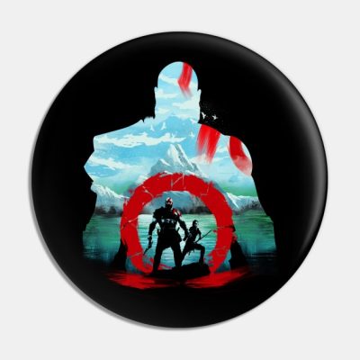 Father And Son Adventure Pin Official God Of War Merch