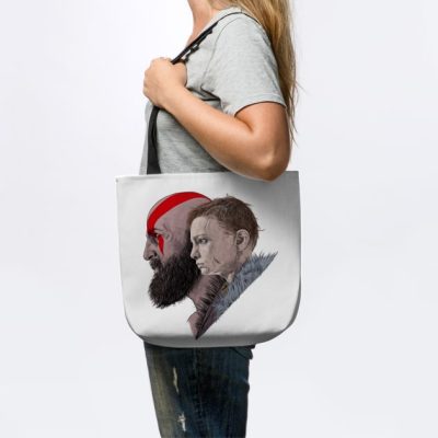 God Of War Kratos And Atreus Tote Official God Of War Merch