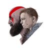 God Of War Kratos And Atreus Tote Official God Of War Merch