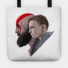 God Of War Kratos And Atreus Tote Official God Of War Merch