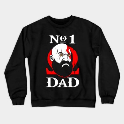 Dad Kratos Crewneck Sweatshirt Official God Of War Merch