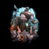 God Of War Throw Pillow Official God Of War Merch