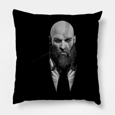 Kratos Throw Pillow Official God Of War Merch