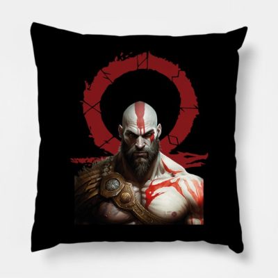 God Of War Ragnarok Throw Pillow Official God Of War Merch