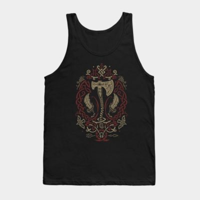 God Of War Ragnarok Icon With Kratos And Atreus Tank Top Official God Of War Merch