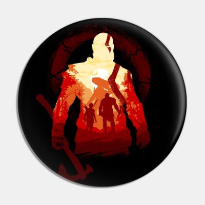 Adventures With The Gods Pin Official God Of War Merch