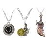 9cm God of War Kratos Rune Blade of Chaos Model Necklace Game Peripheral Chains Version Metal - God Of War Merch