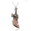 9cm God of War Kratos Rune Blade of Chaos Model Necklace Game Peripheral Chains Version Metal 5 - God Of War Merch