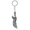 Fashion God Of War 4 Keychain Kratos Axe Demon Knife Weapons Model Key Chain Chaveiro Men 2 - God Of War Merch