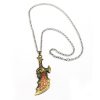 Game God Of War Necklace Sword Blades of Chaos OLYMPUS KRATOS Necklaces Jewelry Classic Weapons Pendant 4 - God Of War Merch