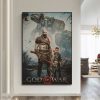 God Of War Art Poster Retro Kraft Paper Sticker DIY Room Bar Cafe Posters Wall Stickers 4 - God Of War Merch