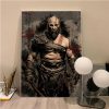 God Of War Game Art Poster Kraft Paper Sticker Home Bar Cafe Room Wall Decor 1 - God Of War Merch