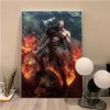 God Of War Game Art Poster Kraft Paper Sticker Home Bar Cafe Room Wall Decor 6 - God Of War Merch