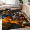 God Of War Ii Video Game Reangle Rug Bedroom Rug - God Of War Merch