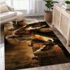 God Of War Video Game Area Rug Area Living Room Rug - God Of War Merch