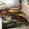 God Of War Video Game Reangle Rug Area Rug - God Of War Merch