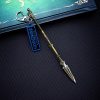 God of War 5 Ragnarok Keychain Draupnir Spear Key Chain Kratos Weapon Keyring Keychains for Men 3 - God Of War Merch