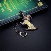 God of War 5 Ragnarok Keychain Thor s Hammer Mjolnir Key Chain Ring Levitan s Axe 3 - God Of War Merch