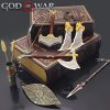 God of War 5 Weapon Blades of Chaos Ghost of Sparta Game Figure Sword Katana Keychain - God Of War Merch