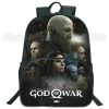 God of War Ragnarok Backpack Kratos Girls Boys Back to Schoolbags Children Atreus Teenager Travel Mochila 1 - God Of War Merch