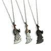 High Quality Game God Of War 4 Kratos Weapon Neckalce Blades of Chaos Link Chain Pendant 2 - God Of War Merch