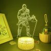 Hot Game God Of War 4 3D Led Neon Nightlights Birthday Cool Gift For Boyfriend Kid 3 - God Of War Merch