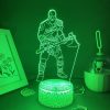 Hot Game God Of War 4 3D Led Neon Nightlights Birthday Cool Gift For Boyfriend Kid 5 - God Of War Merch