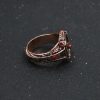 Hot Game God of War Rings Ragnarok Kratos Ares the Retro Snowflakes Rings for Women Man 2 - God Of War Merch