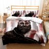 Kids Bedding Set God Of War Kratos Luxury Duvet Cover with Pillowcase Queen King Size Cartoon 1 - God Of War Merch