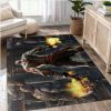 Kratos God Of War Game Area Rug Carpet Living Room Rug - God Of War Merch