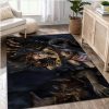 Kratos God Of War Video Game Reangle Rug Area Rug - God Of War Merch