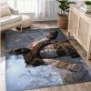 Kratos God Of War Video Game Reangle Rug Living Room Rug - God Of War Merch