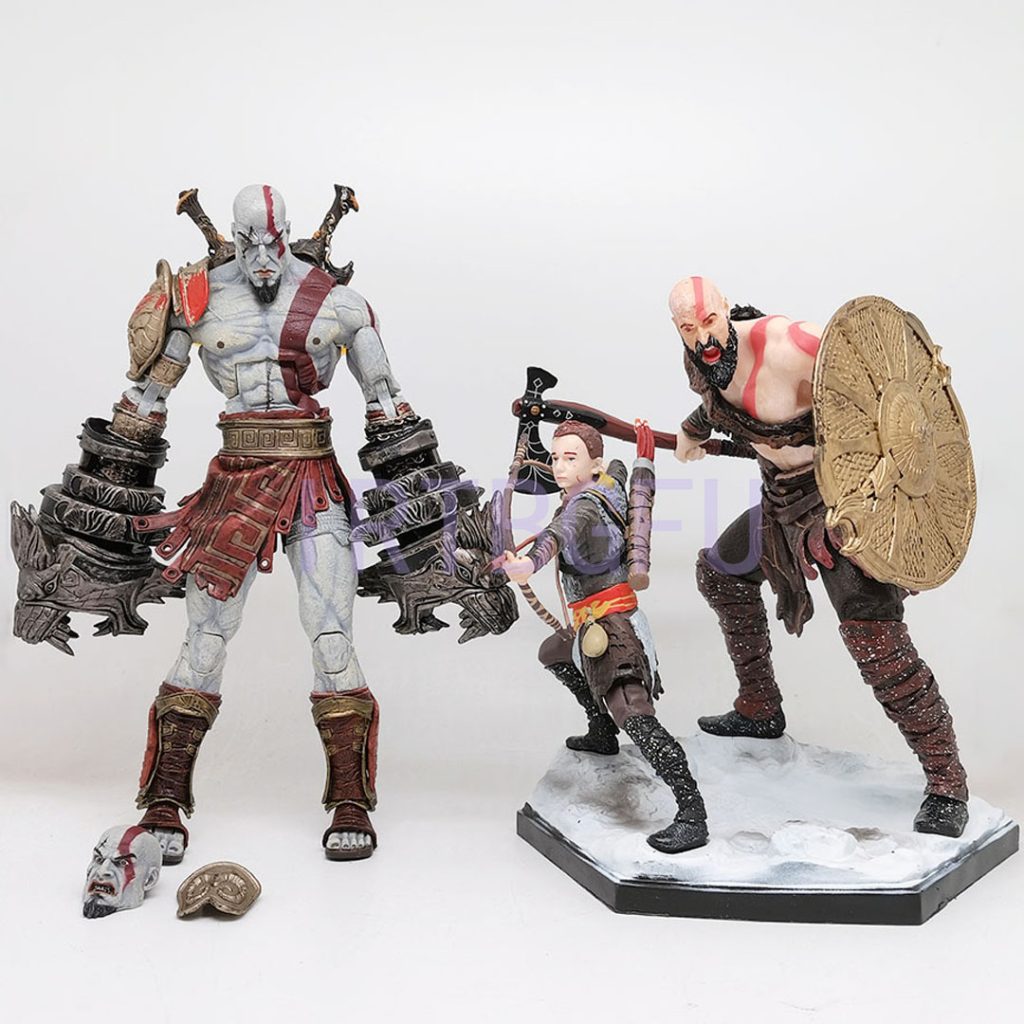 NECA God of War Classic Game PS4 Kratos PVC Action Figure Toy Game Statue Collectible Model 1 - God Of War Merch