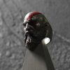 New 2023 God of War Kratos Ring Men s Hip hop Punk Open Ring Banquet Jewelry - God Of War Merch