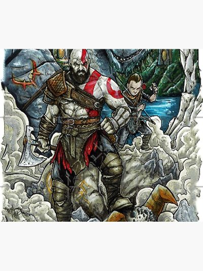 God Of War Tapestry Official God Of War Merch