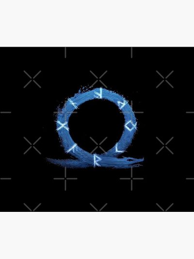 God Of War Ragnarok Hd Logo Tapestry Official God Of War Merch