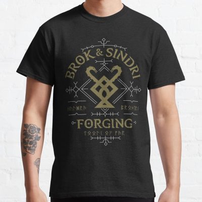 God Of War Brok & Sindri Forging Gifts T-Shirt Official God Of War Merch